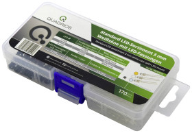 Akcesoria LED Quadrios 1801O013, 3 mm, 170 części