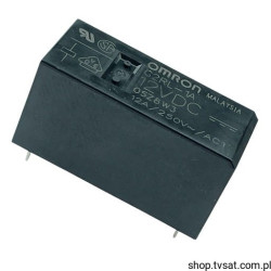 G2RL-1A-DC12 Relay 12VDC 12A SPST-NO Flux Prot THT OMRON