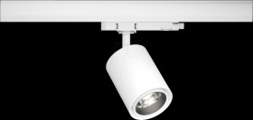 96553 ProRail3 rail spotlight Kratos, 36°, 2000 lm, 18.5 W, 4000 K, wh