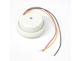 Buzer z generatorem 45x26mm 12V 3D3120L sygnał ciągły-przerywany biały