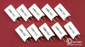 REZYSTOR 5W 2,2 ohm PIONOWY (10 SZTUK)