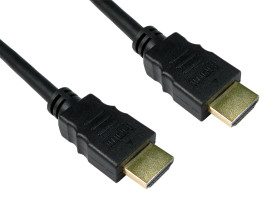 Kabel HDMI 3m A: HDMI B: HDMI A: Męskie B: Męskie Premium High Speed HDMI 1.4