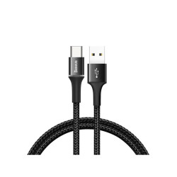 Kabel USB/USB-C 0,5m BASEUS TYPE-C Black Gray+Black