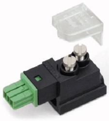 Moduł odejściowy 2-torowy zielony WINSTA IDC 893-122 /50szt./