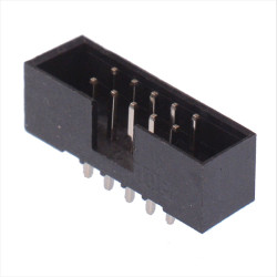 10 Way IDC Straight Pin Boxed Header 2.00mm