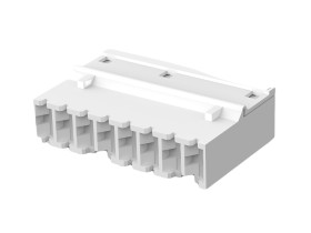 Adapter złącza 8-pinowe -rzędowe raster: 5mm TE Connectivity Gniazdo Montaż na kablu RAST 5 IDC Connectors Przewody i