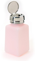 Dispensing bottle, ESD, 180 ml, with splash guard for liquids, TSD18AS