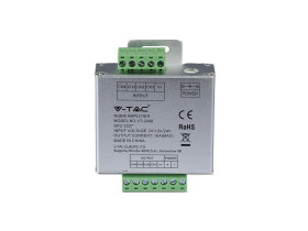 Wzmacniacz LED 12V 24V 16A (4x 4A) VT-2408 do paska LED RGB+W IP20 3327 V-TAC