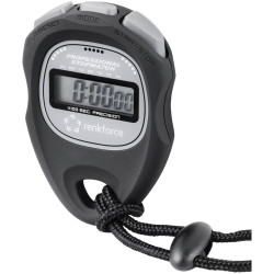 Renkforce RF-5046688 WT-034 Digital stopwatch Black Stopwatches nan