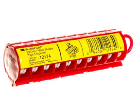 Cyfrowy oznacznik do kabli Scotch™STD z zapasowymi rolkami 7000058782 /5szt./