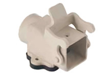 Wzmocnione złącze zasilania Molex Montaż w przegrodzie rozmiar 3A Kąt Proste rozmiar gwintu M20