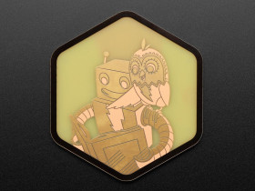 Adafruit PCB Coaster - Minerva + Adabot [Discontinued]