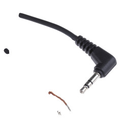 Kabel pomocniczyseria: 36HR złącze A: Złącze stereo jack 3,5 mm złącze B: Niezakończony Switchcraft Czarny rodzaj A