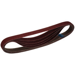 Draper 08701 Cloth Sanding Belt, 25 x 762mm, 180 Grit (Pack of 5)