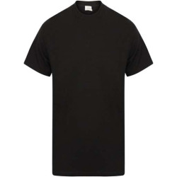 T-shirt, Czarny, Bawełna, S, Krótki