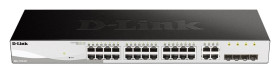 Gigabitowy zarządzalny switch Smart+ 24 porty (24x 10/100/1000Mbps) DGS-1210-28