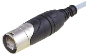 Złącze RJ45 8 -pinowe Przewlekany Męski