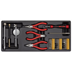 Sealey TBT17 Tool Tray with Precision and Pick-up Tool Set 38pc