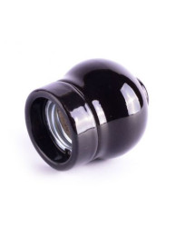 CERAMICZNA OPRAWKA ŻARÓWKI E27 CZARNA COH510-3DB JABŁUSZKO