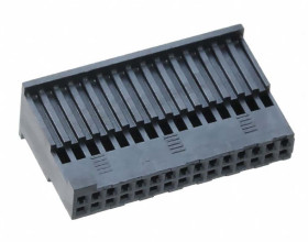 Adapter złącza 10-pinowe -rzędowe raster: 1.27mm Samtec Żeński ISDF