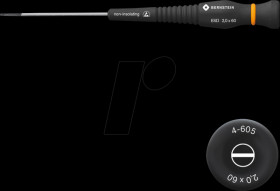 4-605 ESD screwdriver, slotted, 2.0 mm