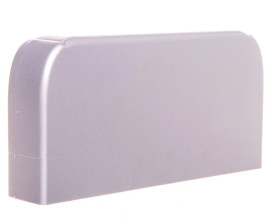 Zaślepka 105x 65x srebro DLP 50X105 ALU 011158
