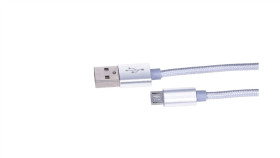 Kabel Ze Złączem Microusb Do Smartphonów Android, 2A, Długość 1M, Wzmocniony...