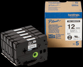 HGE-231V5 Tape, multipack, black/white