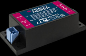 AC/DC converter, 90-305 VAC/100-430 VDC, 25 W, 1 output, 12 VDC, TMPW 25-112-J