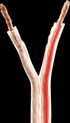 CAGW4000TR150 Nedis Speaker Cable | 2x 4.00 mm² | CCA | 15.0 m | Round | PVC |