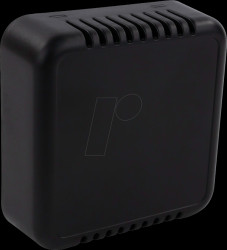 CBRS02VBK Sensor Enclosure,74x74x25,5mm,vented,black