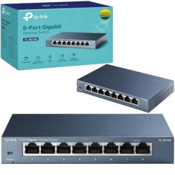 Switch desktop 8x port RJ45 (Gigabit Ethernet) przełącznik niezarządzalny TP-Link TL-SG108
