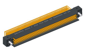 Wtyk PCB 253-pinowe raster: 1.905mm 4-rzędowe Amphenol Socapex Montaż na płytce drukowanej Męski 4.5A 750 V