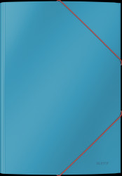 30020061 Cosy corner-fastening folder, A4, blue