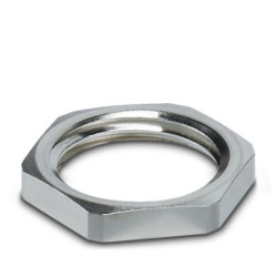 Nakrętka do dławnic kablowych gwint: M16mm Mosiądz , kolor: srebrny Phoenix Contact