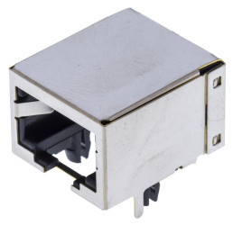 Złącze RJ45 Żeński Złącze RJ45 Montaż na płytce drukowanej Cat5 Wurth Elektronik Poziomy 8-żyłowe