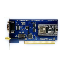 Commander X16 921.6Kbps Serial &amp;amp; ESP32 Network Card