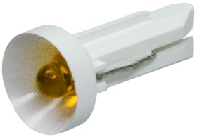 LED lamp, T4.5, 2 V (DC), yellow, 1.90.692.003/0000