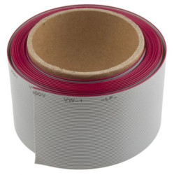 Kabel taśmowy Nieekranowany, AWG: 28, 50-żyłowy, raster: 1.27mm, 5m, -20→ +105 C