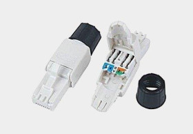 WTYK RJ45 8P8C KAT. 6 DRUT UTP RJ-45 BEZNARZĘDZIOWY SKRĘCANY