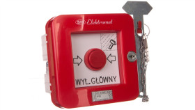 Wyłącznik Alarmowy Z Zamkiem 2Z 2R 12A /Wyłącznik Główny/ Ip55 Wgzp-4S 921546