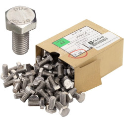 Śruba sześciokątna M10x20mm nierdzewna DIN 933 /opakowanie 100szt./