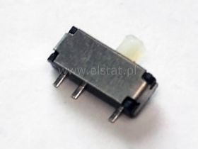 Przełącznik suwakowy 2-poz 1-tor SMD