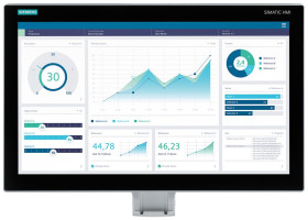 Panel HMI 21,5 cala Siemens 6AV2128 rozdzielczość: 1920 x 1080 TFT