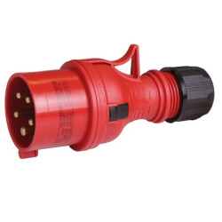 Wtyczka 16A 5P Typ B 400V IP44 ELEKTROMET 922080