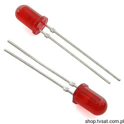 HLMP-1301-E0002 LED 3mm Red RADIAL AGILENT