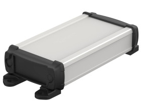 BOPLA ELP 620-0100 DW (83062100.S7) - profil aluminiowy zamknięty z pokrywą do montażu naściennego (57,5 x 22 x 100 mm)