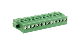 Wtyk Śrubowy Do Płytek Drukowanych 12P Zielony Mvstbr 2,5/12-Stf-5,08 1835193...