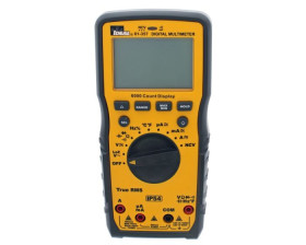 Multimetr przenośny Prąd przemienny, napięcie przemienne, pojemność, prąd stały, napięcie stałe, częstotliwość,