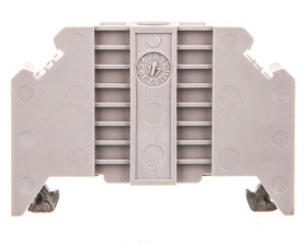 Wspornik końcowy 9,5mm przykręcany na DIN 35mm NSYTRAABV35 /50szt./